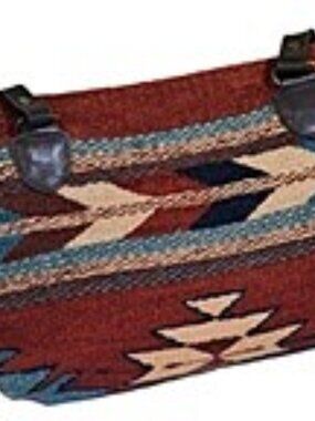 Mano Southwestern/Mexican Wool Aztec Shoulder Handbag